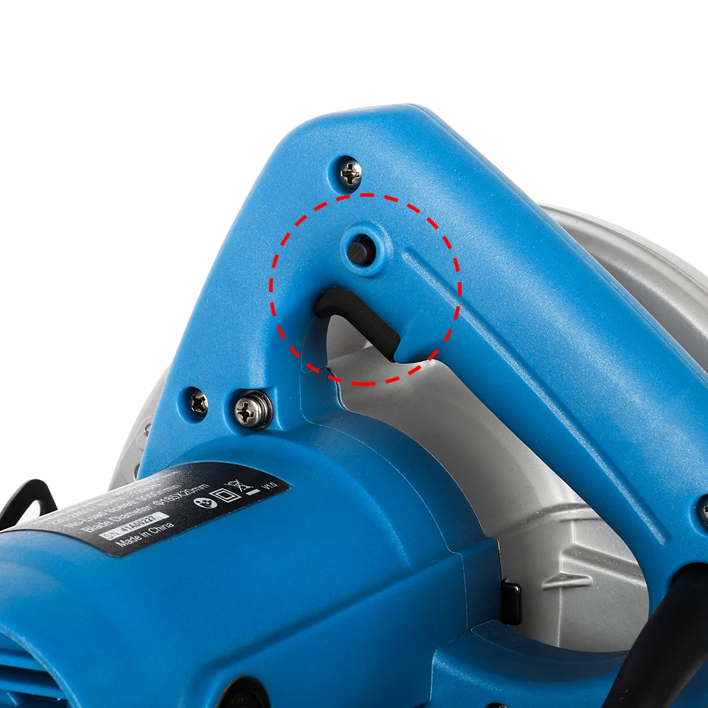 LUXTER 1200 Вт 185 мм 7-дюймовая электрическая циркулярная пила для резки древесины