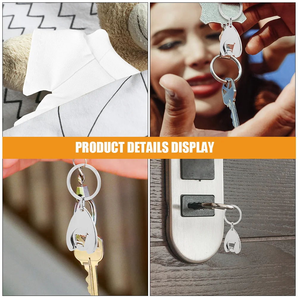 Брелок для ключей открывалка тележки покупок портативные открывалки подвеска