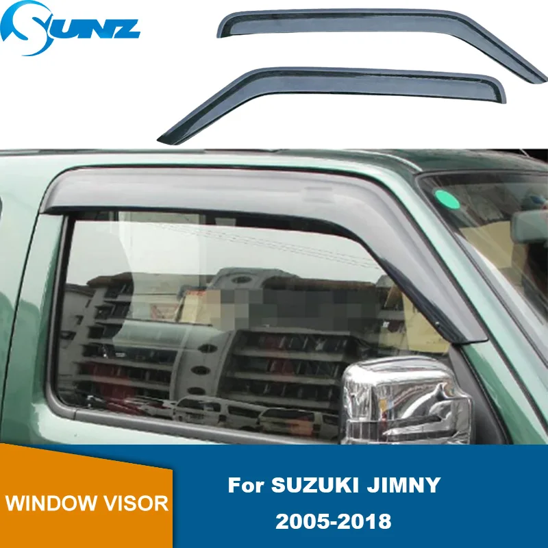 

Window Visor For Suzuki Jimny MK3 JB23-JB53 2005 2006 2007 2008 2009 2010 2011 2012 2013 2014 2015 2016 2017 2018 Sun Rain Guard