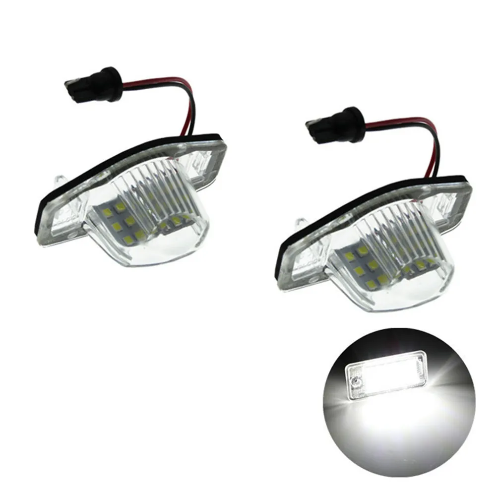 

2 шт., лампа для номерного знака для Honda Jazz