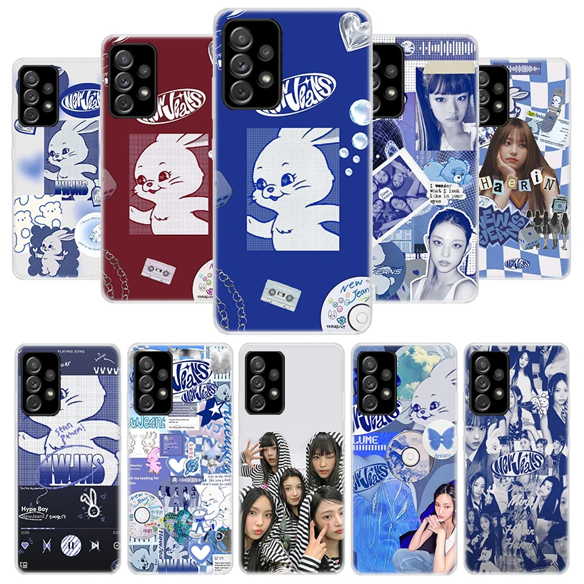 Kpop Cover Phone Case For Samsung Galaxy A71 A51 A41 A31 A21s A11 A70 A50 A40 A30 A20e A10 A6 A7 A8 A9 Plus +