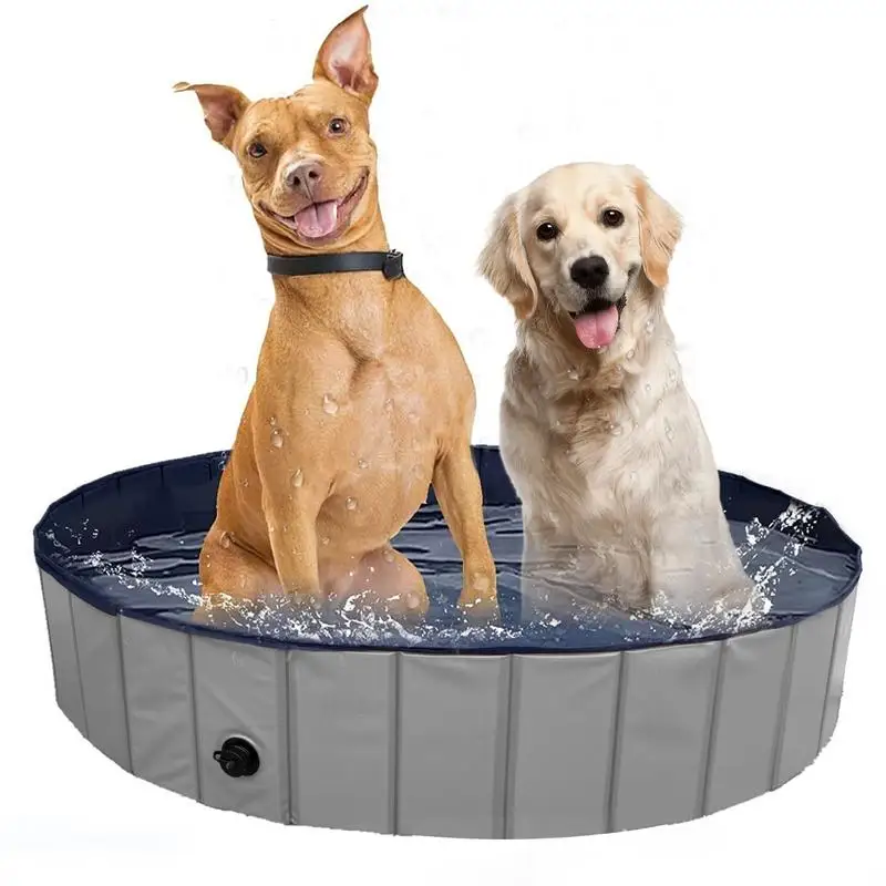 

Large Foldable Pet Pool Portable Dog Folding Bath Swimming Tub Summer Collapsible Portable Swimming Pools For Cats Dogs Kids