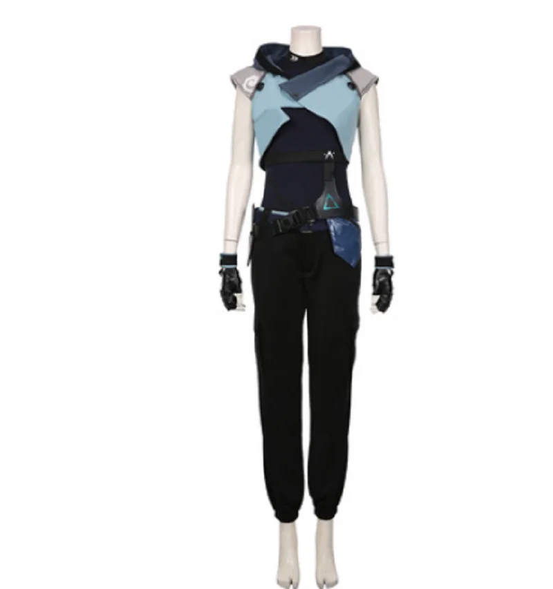 

Film And television Anime Valorant cos Agent Jett Cosplay Women's Game Role-Playing Costume Customization