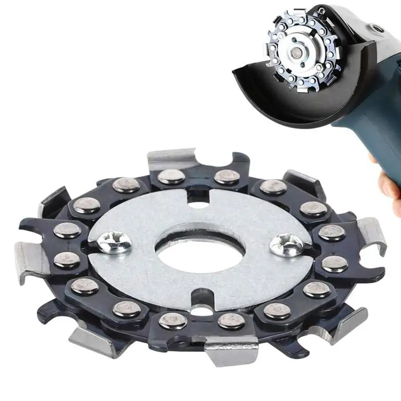 

Miniature Angle Grinding 25 Inch 8 Tooth Chain Plate Woodworking Chainsaw Disc Chain Saw Wood Slotted Small Saw Blade