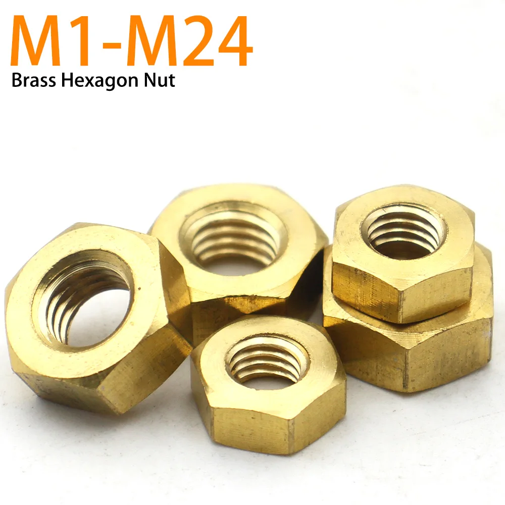 

Латунные шестигранные гайки Zimir M1-M24