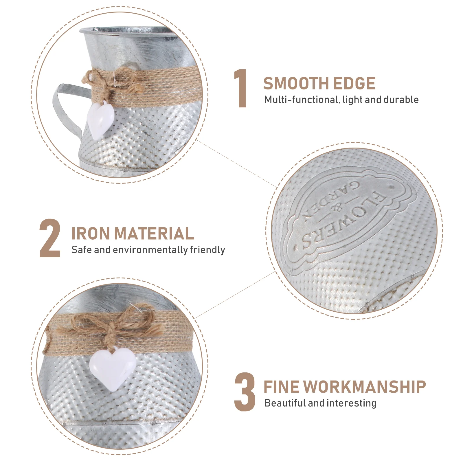 Горшки для суккулентов домашний держатель цветов ведро железный кашпо букеты