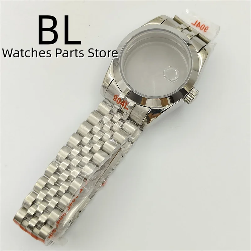 Женские часы с браслетом BLIGER 31 мм юбилейные круглые из нержавеющей стали