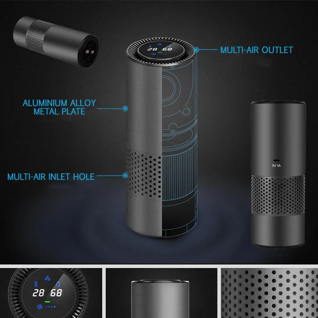 

Intelligent Car Home Office Fresh Travel Purifier Accessories