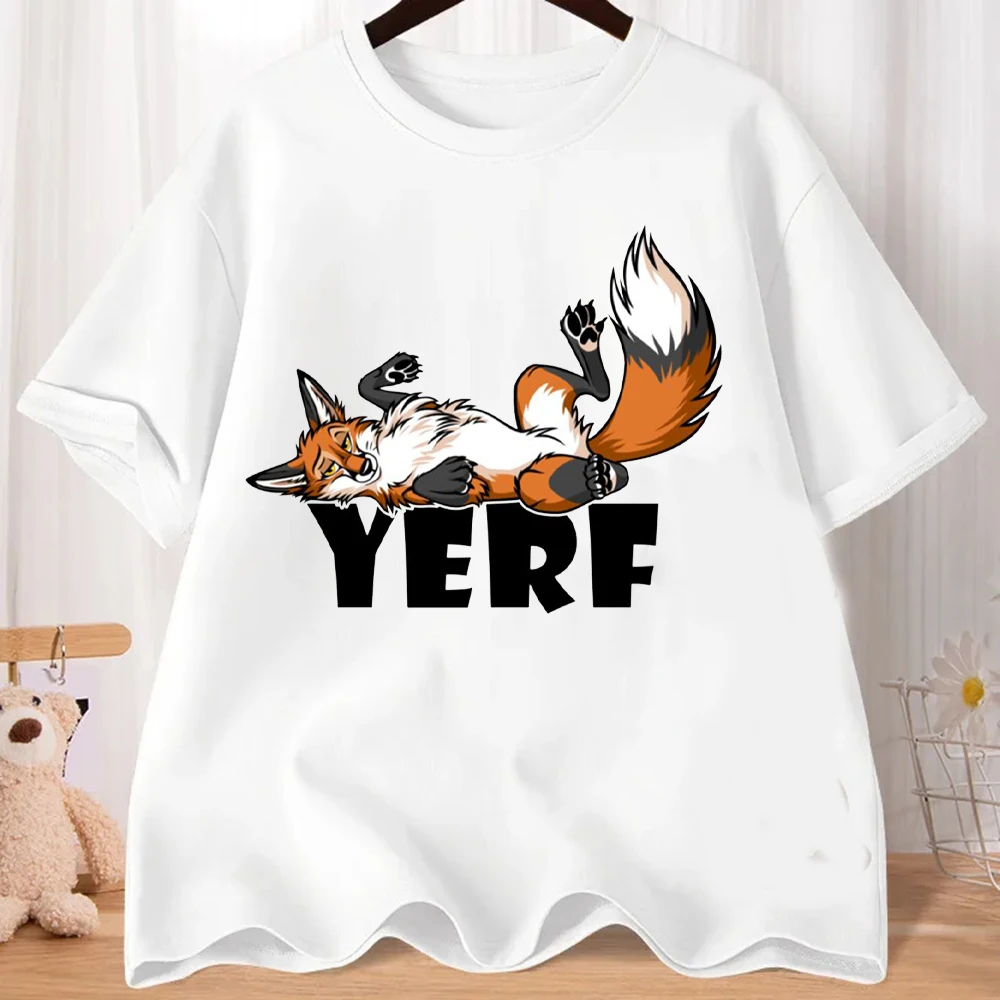 ZERO GIVEN Одежда с буквами YERP HEARD YOU LIKE BIG EARS Sly Cute Fox Футболки рисунком Японская