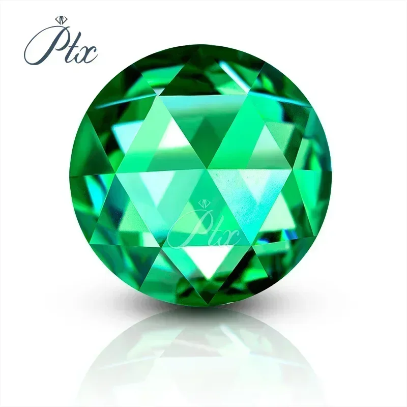 Лидер продаж круглый многоцветный муассанит VVS1 с плоским дном от 3 до 11 мм