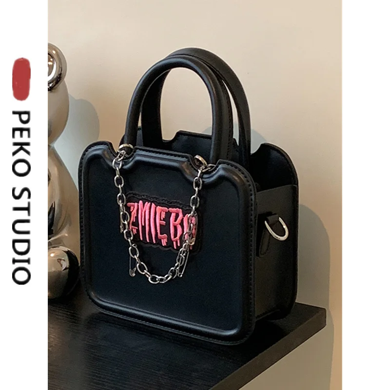 

Original Daily PU Y2K Cool Women Soft Large Capacity Girl Shoulder Crossbody Bag Female Phone Bag Fashion Hobos Tote Bag