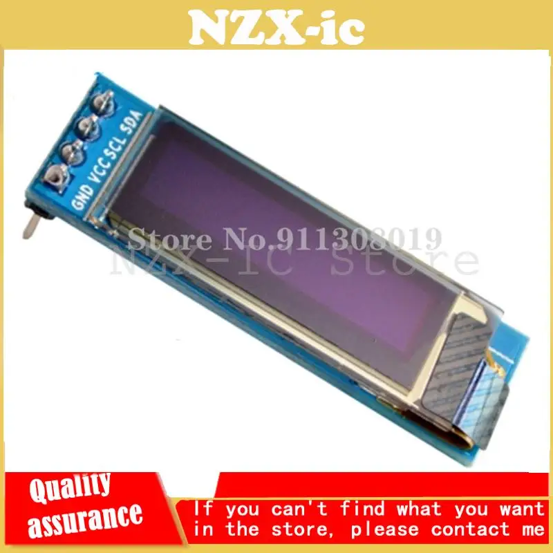 

0.91 inch OLED LCD display module IIC 12832 LCD display device compatible with 3.3v-5V
