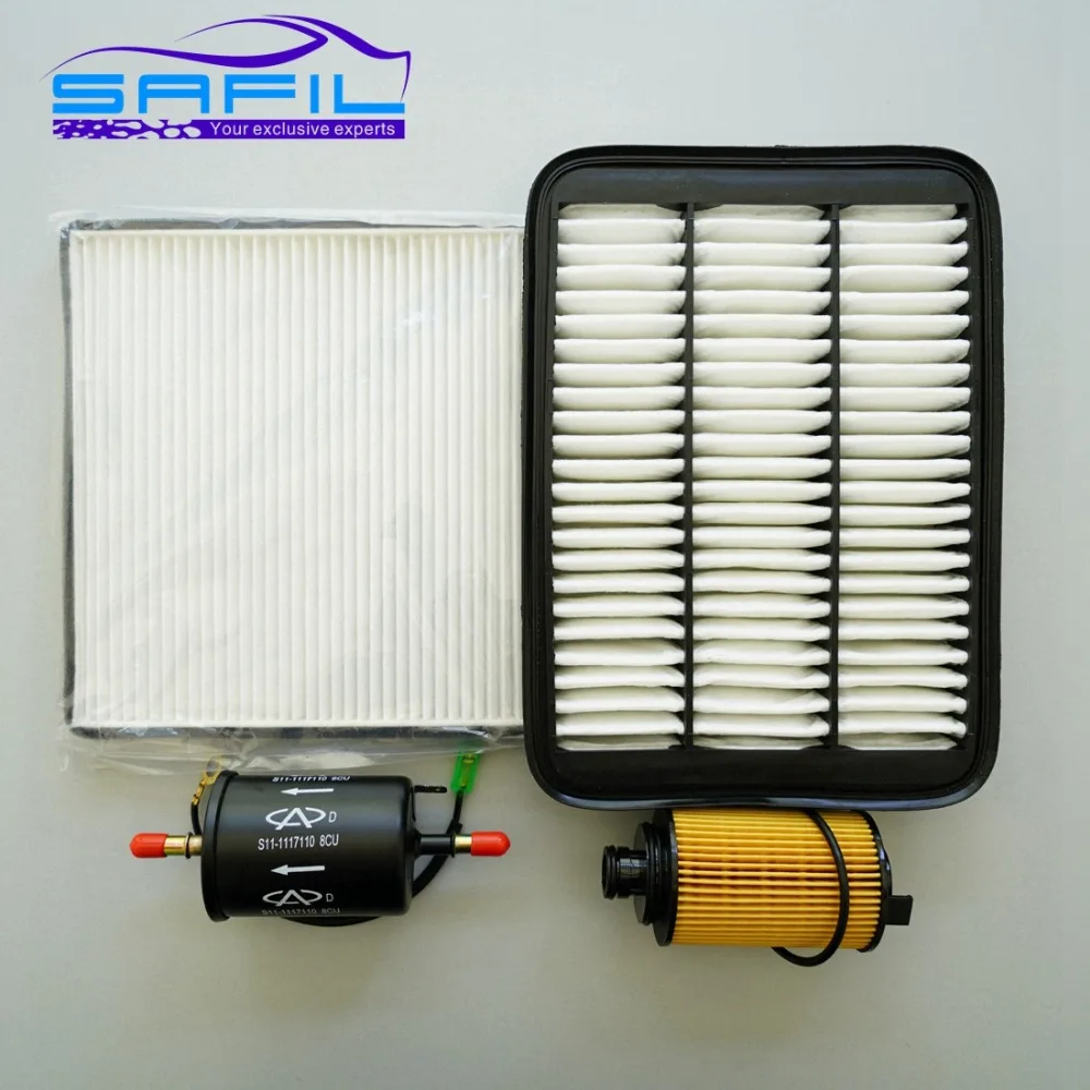 

Воздушный фильтр, фильтр для кондиционера, бензиновый масляный фильтр для chery Tiggo DVVT