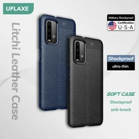 uflaxe original shockproof case for xiaomi redmi 9t 9a 9c redmi 9 power soft silicone back cover tpu leather casing