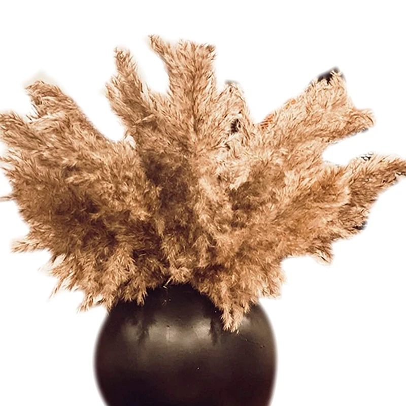 

Декоративная пампасная трава Boho, пушистая помпоновая помада-цветочные 30-стебли, маленькие сушеные цветы, украшения