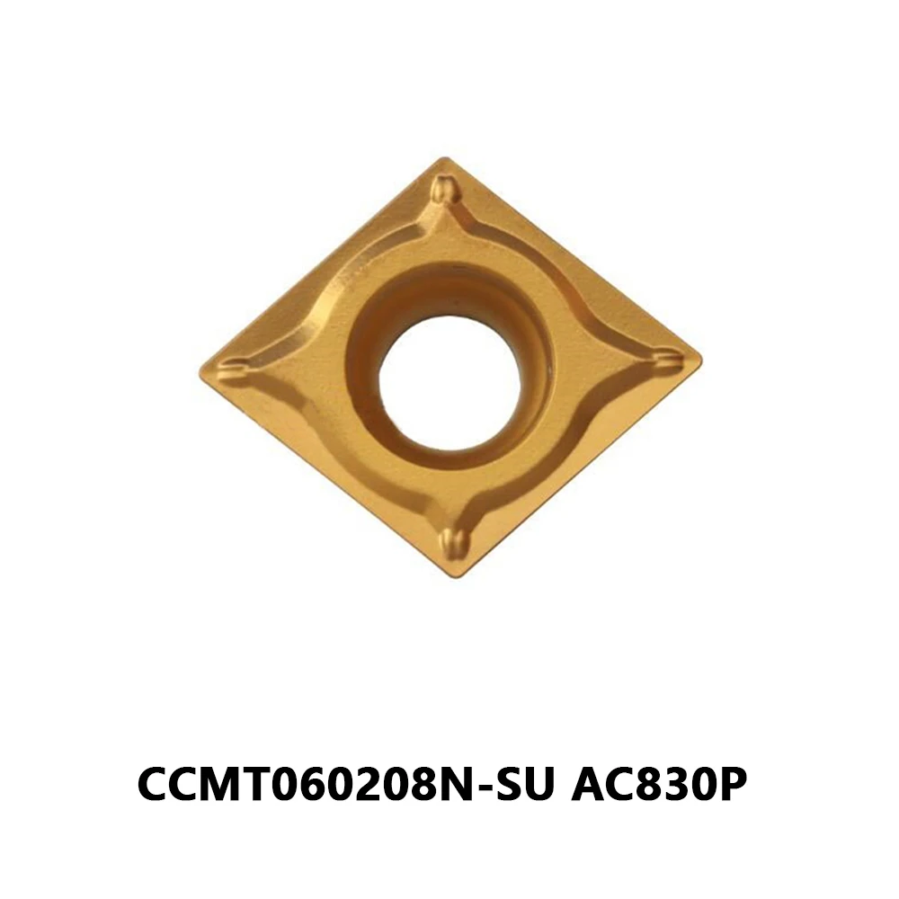 Оригинальный CCMT 09T308 CCMT09T308 CCMT09T3 08 09T308N N SU CCMT09T308N-SU AC830P 80 ° Токарные инструменты для