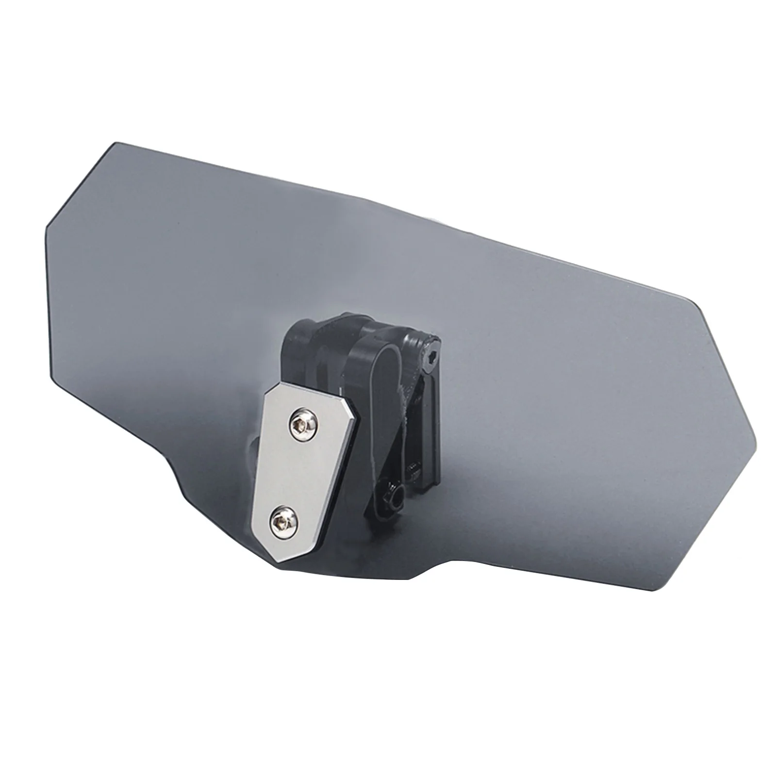 

Universal Motorcycle Windshield Wind Deflector Windscreen Deflector Compatible with Most Motorbikes Clear Gray Accessories