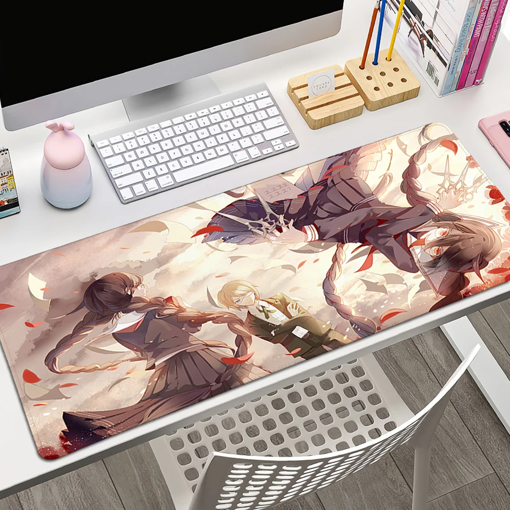 

DanganRonpa Extra Large PC Gaming Mouse Pad Gamer Desk Mats Keyboard Pad Mause Pad Muismat for PC Gamer Mousemat