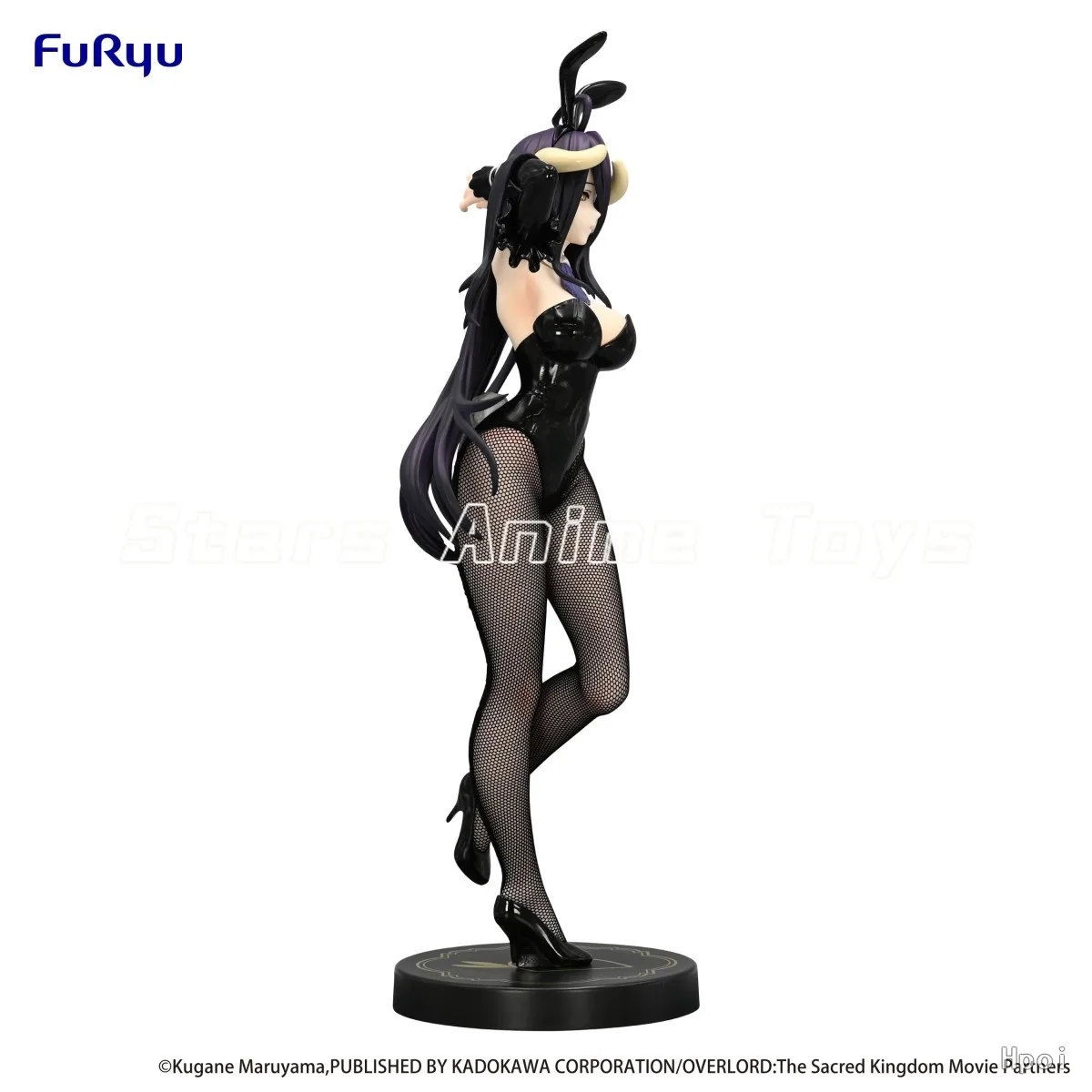 Фото Оригинальная фигурка FuRyu BiCute Bunnies Overlord Albedo Rabbit Girl Yar, черный, разные цвета, аниме, модель ручной работы, коллекция игрушек №1