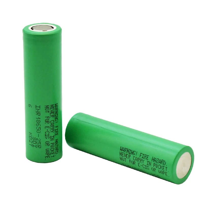 

100% high-quality 18650 battery 3.7V rechargeable battery INR18650 25R 20A discharge lithium-ion battery screwdriver flashlight