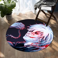 3d anime tokyo ghoul round rug circle carpets for living room tea table mat kitchen mats for floor play mat baby dropshipping