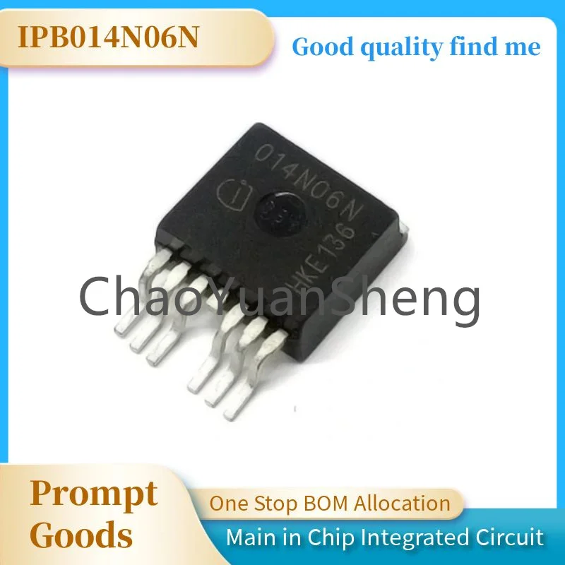 Новый оригинальный транзистор питания OptiMOS 014N06N IPB014N06N TO-263-7 60V 180A