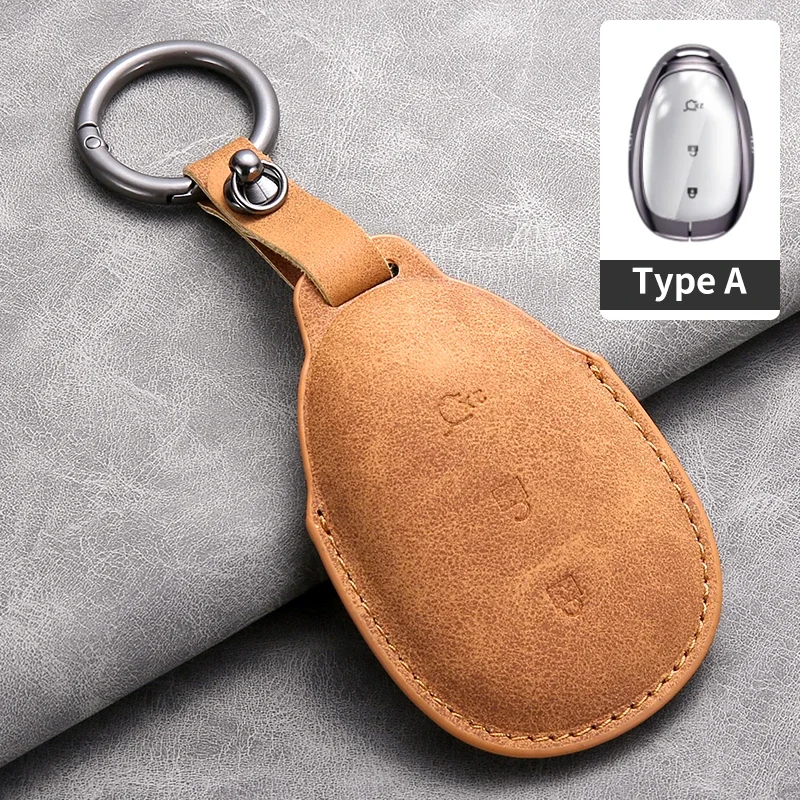 

Для QIYUAN TO GENESIS автомобильный чехол для смарт-ключа, чехол для ключей, защитный рукав с дистанционным управлением, пряжка, веревка, специальные аксессуары, разные стили