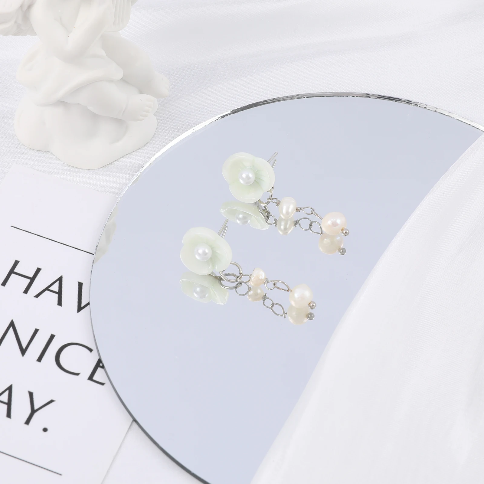 NEKOL Женские серьги с цветами Индивидуальные ювелирные изделия для женщин и