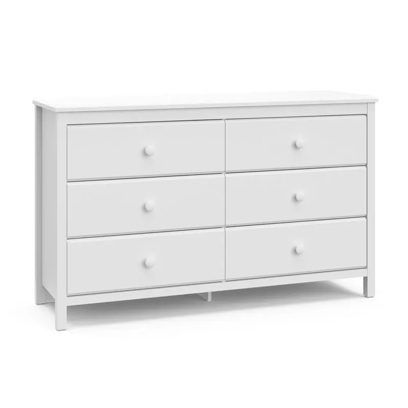 

Drawer Double Dresser White