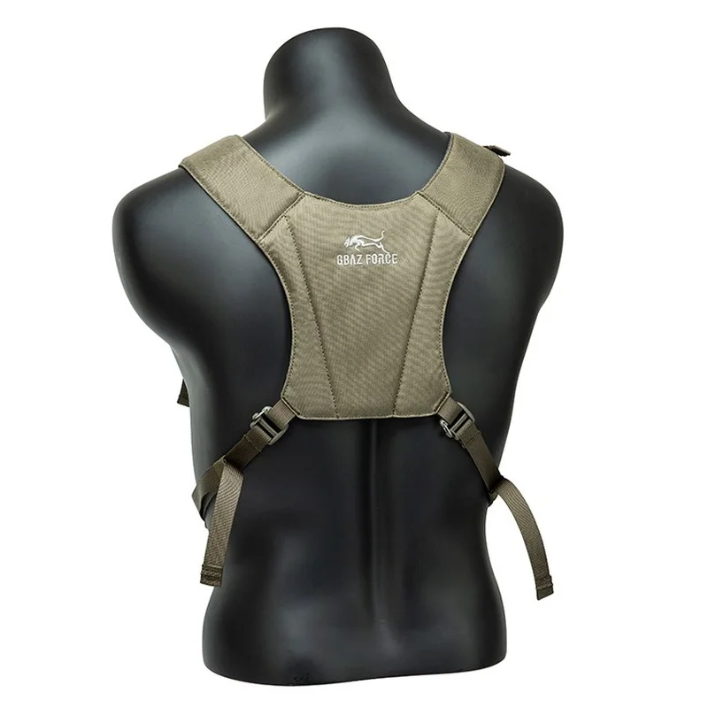 Hunting Night Vision Chest Bag Tactical Molle Telescope Bag Binocular Harness Pack Bino Case Pack for Outdoor Explorer Military