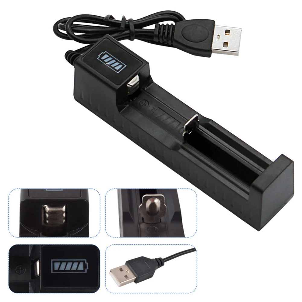 

Зарядное устройство 1865O 2665O, 3,7-4,2 в, USB, со светодиодным индикатором
