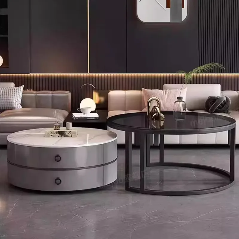 Glam Nordic Журнальные столики Круглые простые роскошные металлические журнальные столики Дизайн Современные Muebles Para El Hogar Мебель для гостиной (art.: 3920cefa8dd21) - 3920cefa8dd21