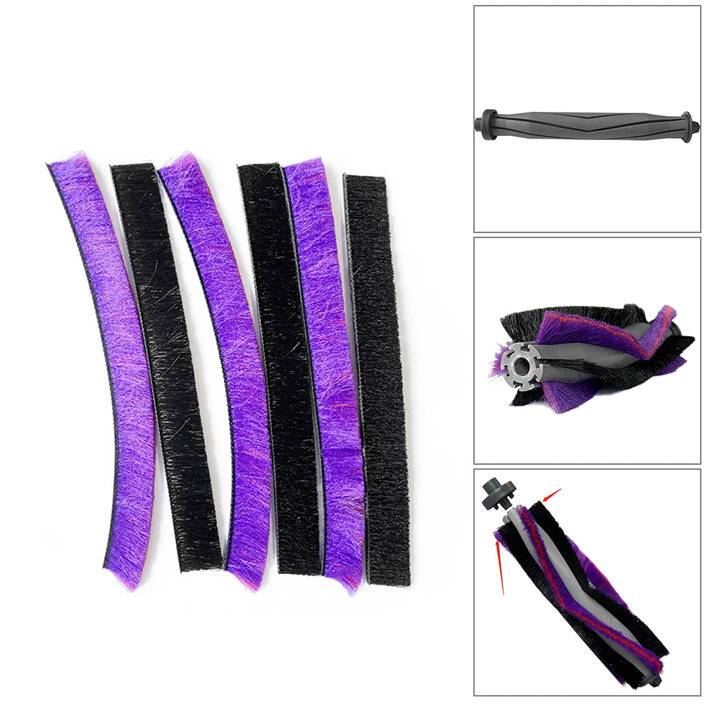 

Сменные мягкие Меховые полоски для пылесоса Samsung VR05R5050WK, запасные части, прямой привод, роликовая щетка, бытовая Чистка пола