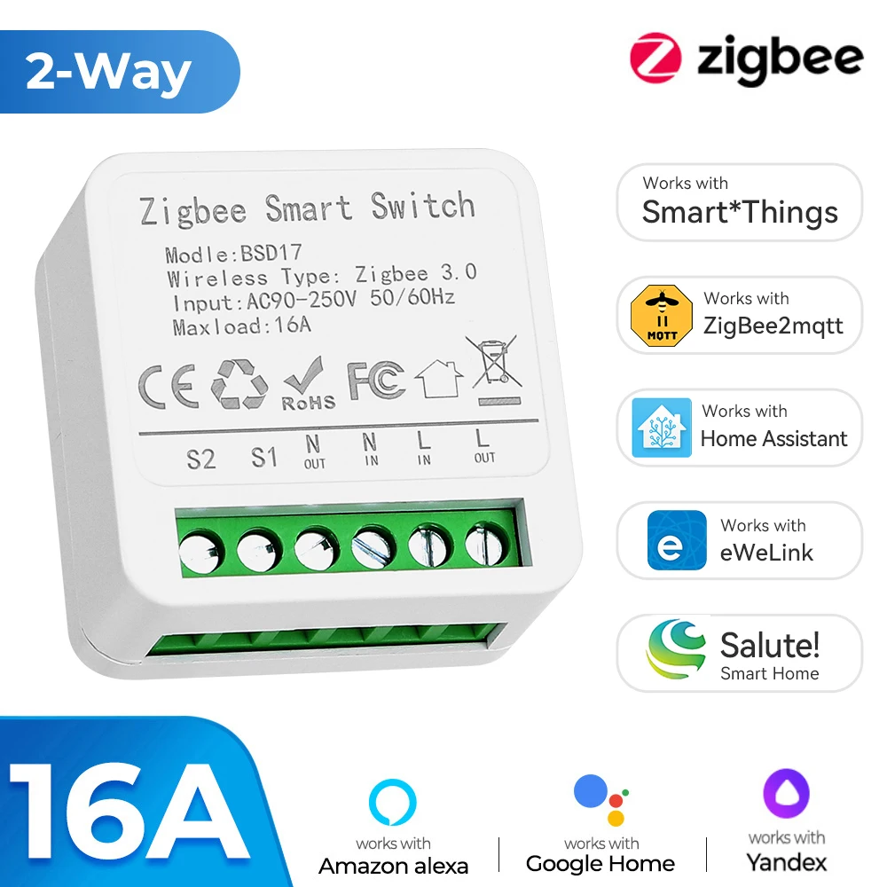 

eWeLink Mini Zigbee3.0 умный переключатель 220V