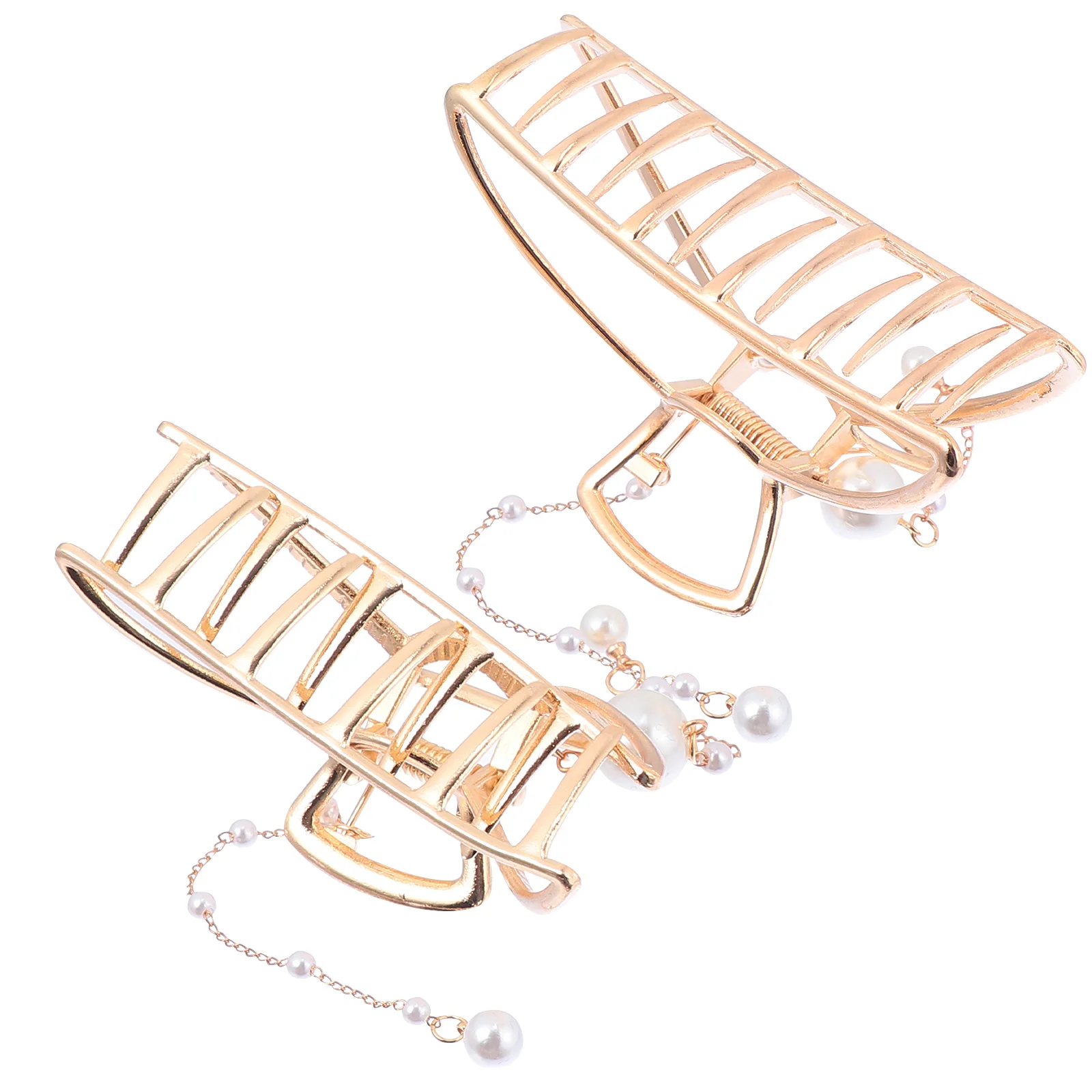 

Hair Claw Clips Clamps Clip Claws Thin Fashion Accessories Grips Grip Styling Simple Big Gold Ladies Clamp Hair accessories