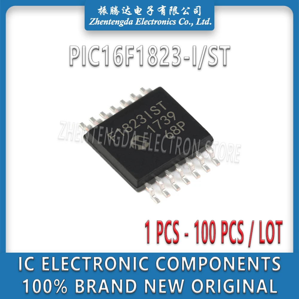 

PIC16F1823-I/ST PIC16F1823-I PIC16F1823 PIC16F PIC16 PIC IC MCU Chip TSSOP-14