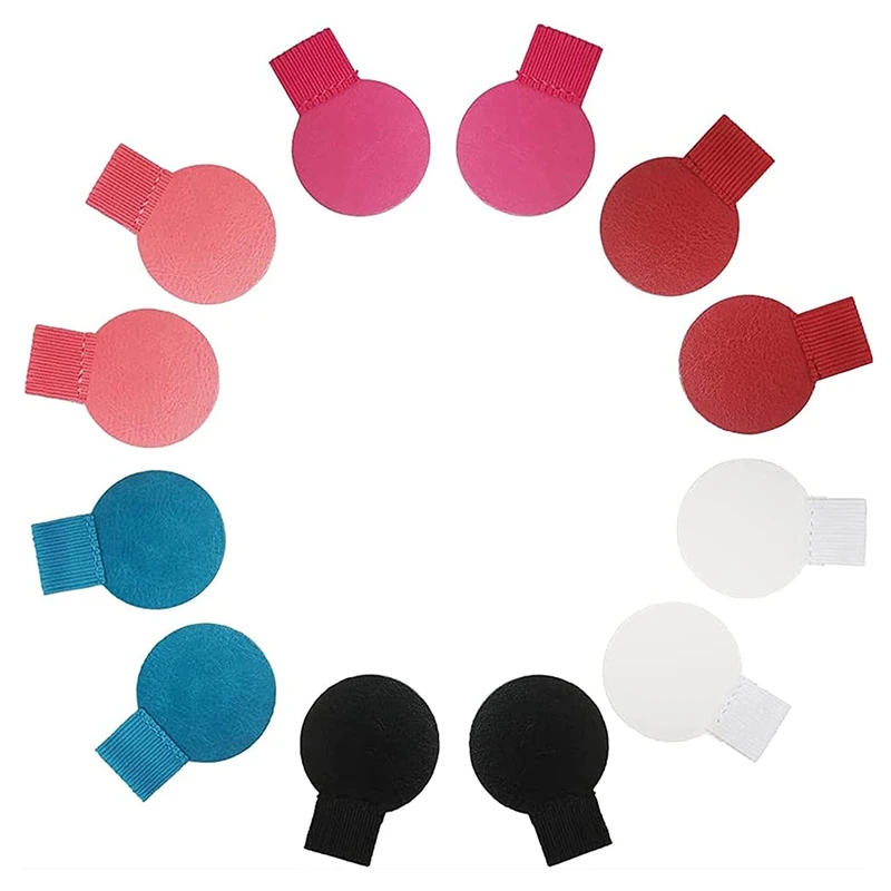 

12Pcs Self-Adhesive Pen Loop Holder Self-Adhesive Leather Pen Pencil Holder Self-Adhesive Elastic Pencil Holder