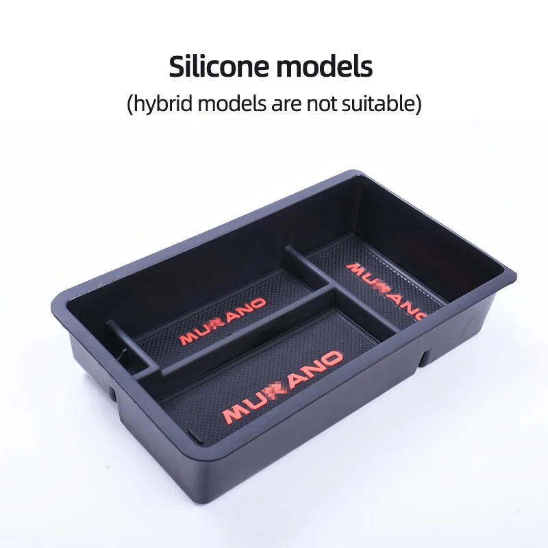 

Ящик для хранения в подлокотнике для Nissan Murano Z52 P42M 2015-2022, флокированный нескользящий органайзер с центральным управлением, контейнер на заказ, тяжелый