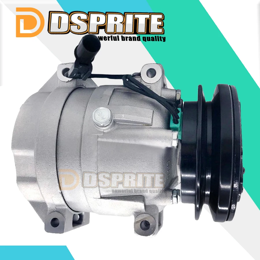 

AC Air Conditioning Compressor Cooling Pump 24V 11Q6-90041 For Hyundai Machinery EXCAVATOR loader LC 220 11Q6-90040 A5W00258A