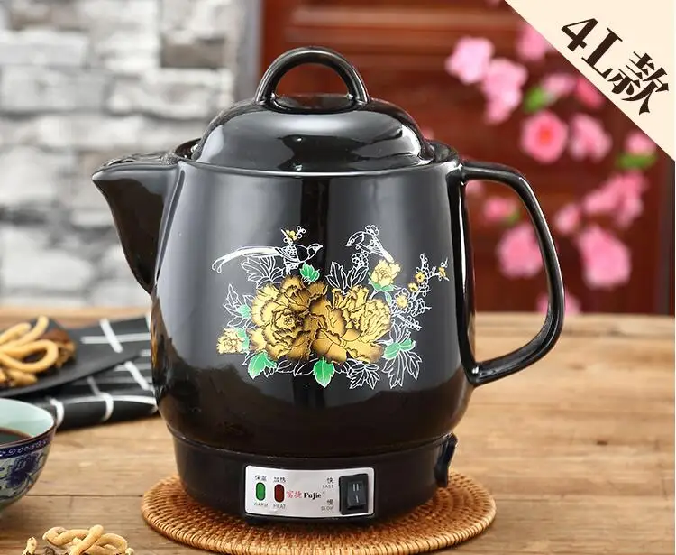 

220V Household Electric Kettle Automatic Chinese Medicine Stewing Kettle Pot Ceramic Decocting Herb Medicine Multi Cooker