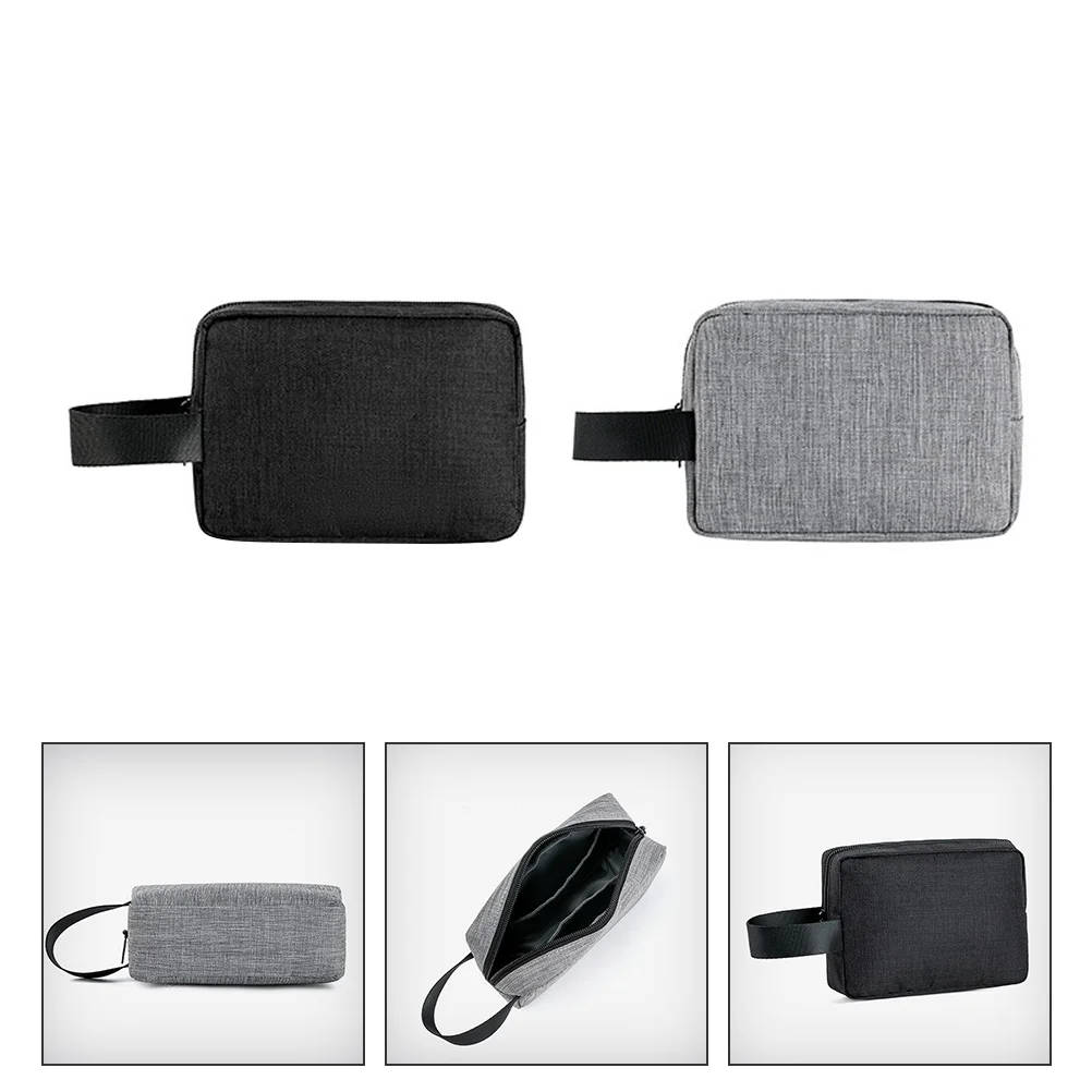 

2 Pcs Cable Organiser Bag Digital Accessories Storage Sundries Pouch Phone Accessory Advanced Organizer Water-proof Travel