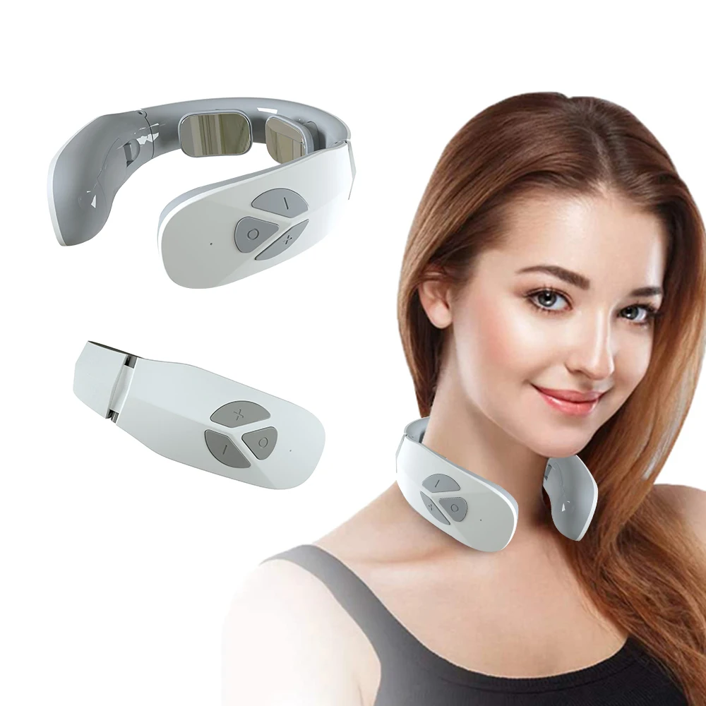 

New Neck Massager Electric Neck Massage Pain Relief Tool Health Care Muscle Massager Relaxation Cervical Vertebra Physiotherapy