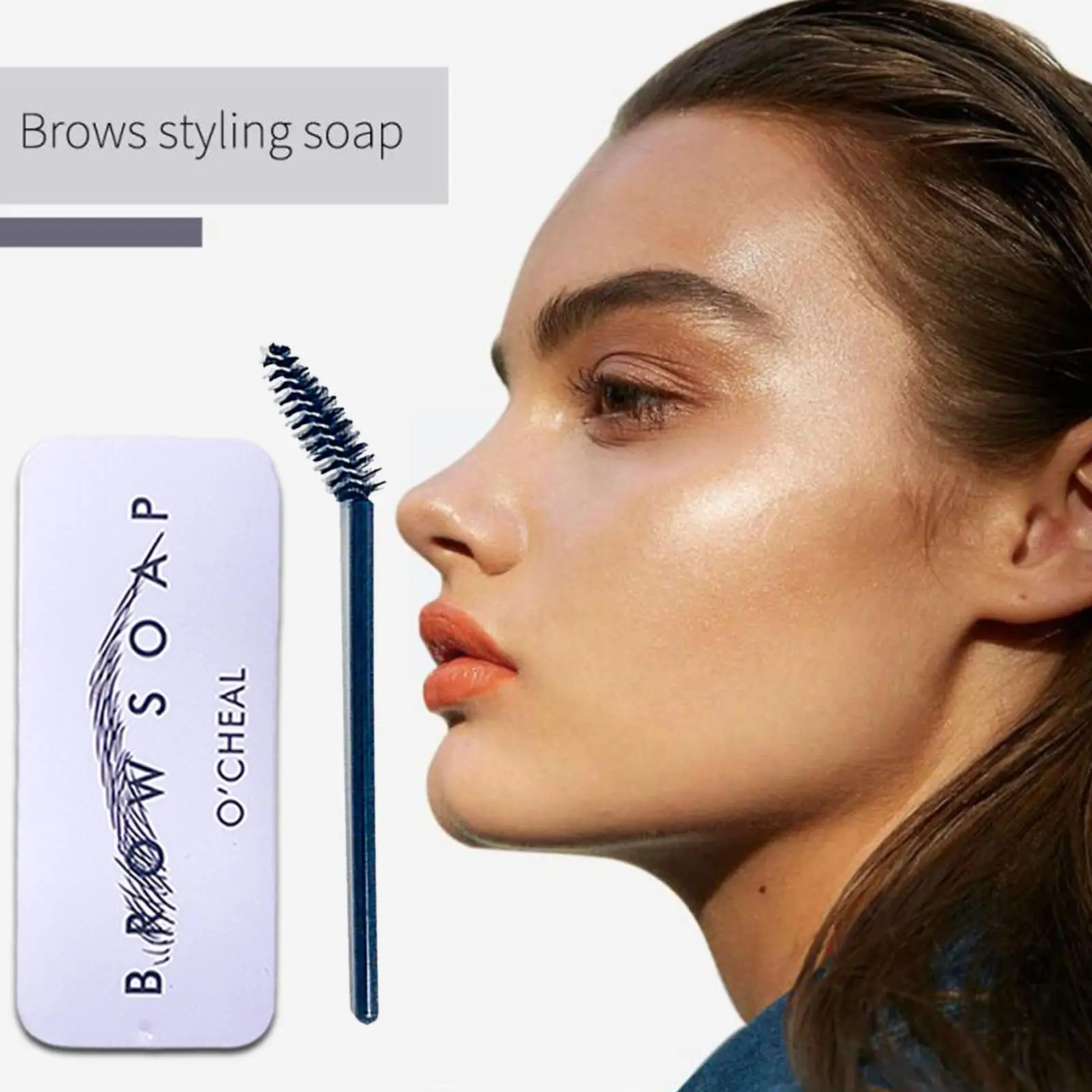 

Мыло для укладки бровей, 1 шт., средства для укрепления бровей, стойкий водостойкий бесцветный прозрачный гель для натурального макияжа