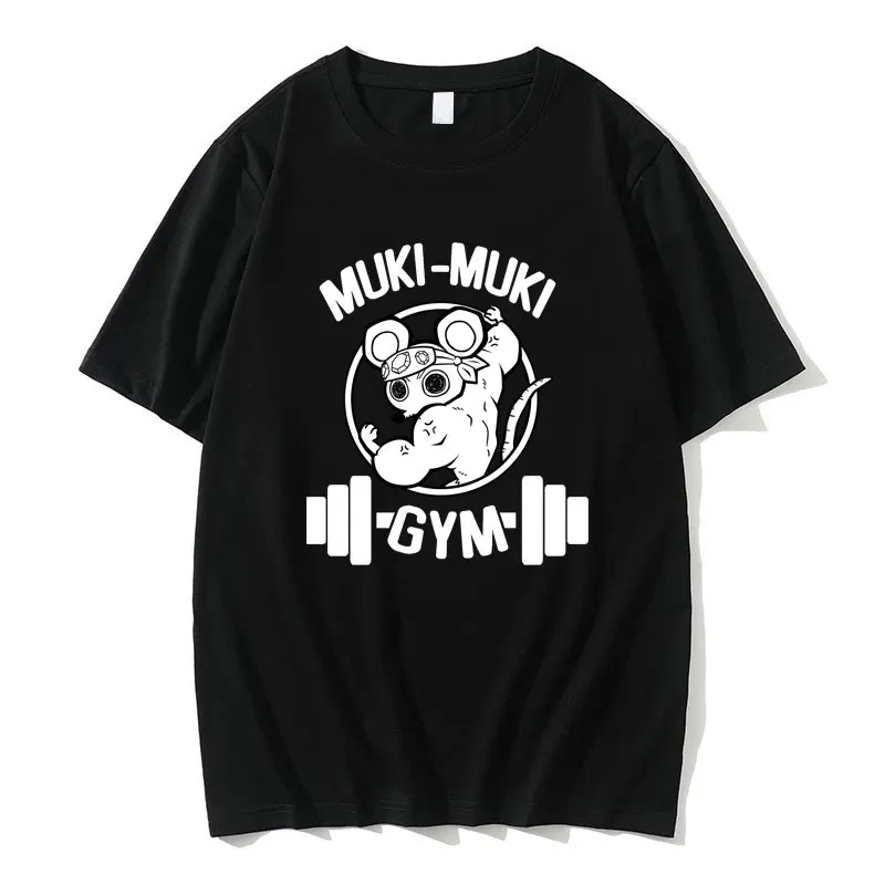 Hot Sale Anime Demon Slayer Uzui Tengen Graphic T-shirts Funny Ninja Muscular Mouse Gym Tshirt Men Casual Fashion Loose T Shirt