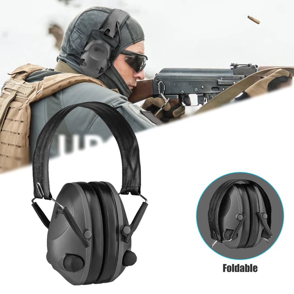 

Peltor Tactical 6S Slim Line Electronic Headset with Audio Input Hearing Protection Ear Protection NRR 25dB for Shooter in stock