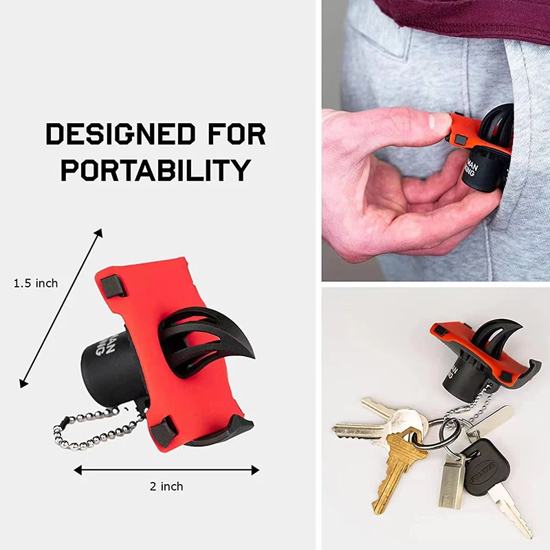 

Многофункциональный брелок для открывания бутылок и напитков со встроенной воронкой