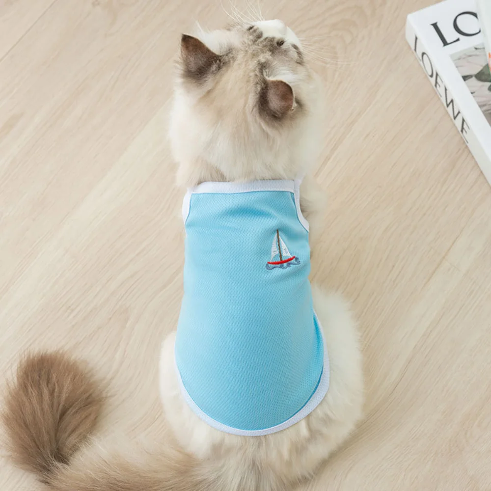 

Pet Vest Spring Summer Puppy Fashion Pullover Cat Cute Desinger Clothes Small Dog Cartoon Shirt Chihuahua Yorkshire Pomeranian