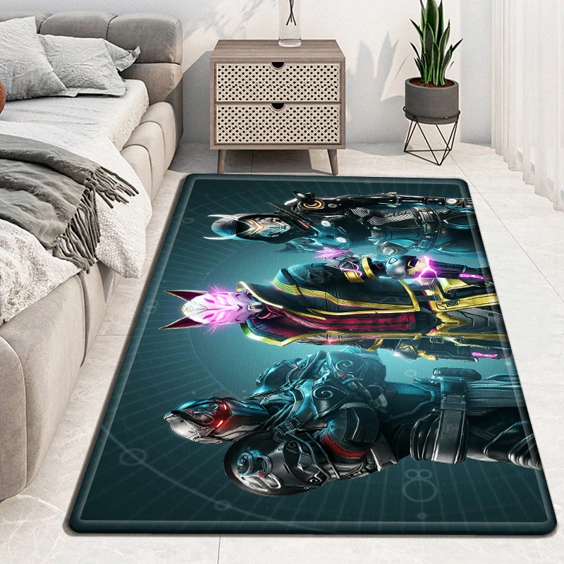 

3D Game Destiny Gun Rug Carpet Kitchen MatEntrance Doormat Bedroom Floor Decoration Living Room Carpet Bathroom Anti-slip Rug