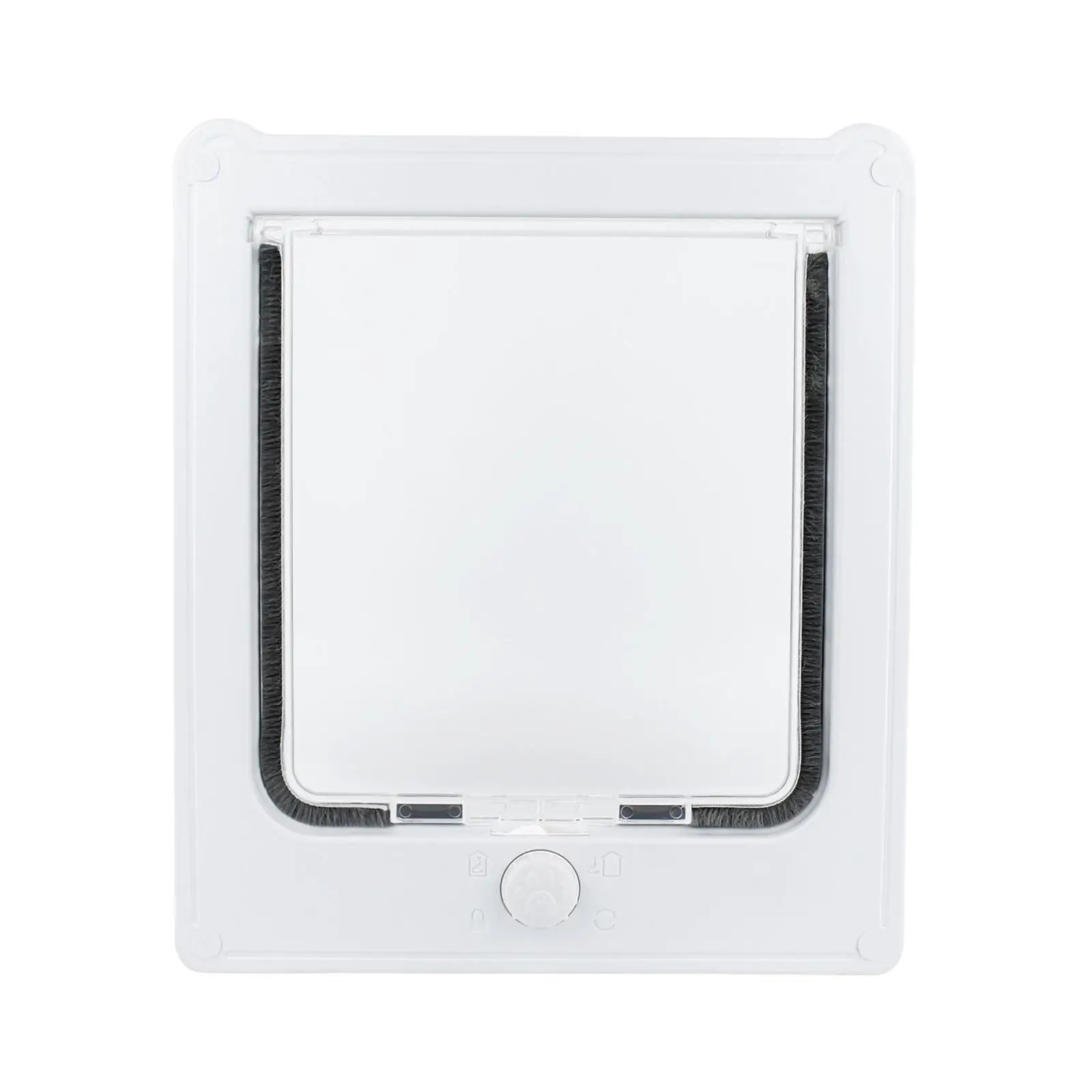 

Pet Flap Door Single Flap Dog Supplies Automatic Close Magnet Attraction Cat Doors Small Animal Kitten Kitty Litter Box