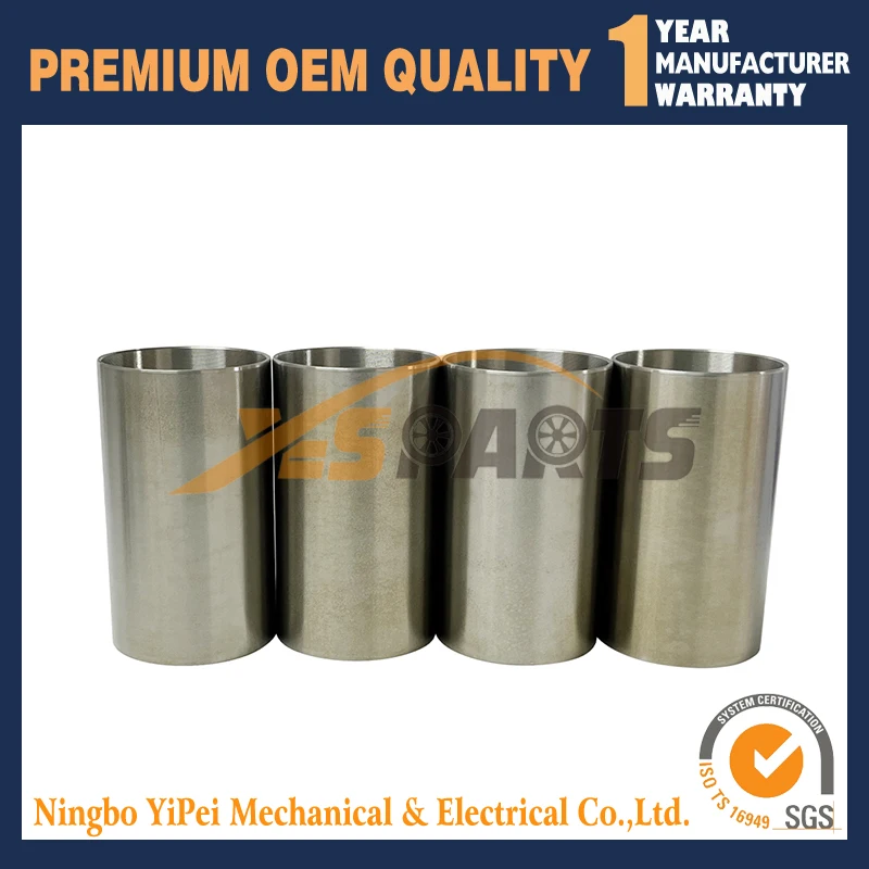 

4 pcs STD Cylinder Liners Fit For Nissan K21 Engine